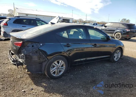 2020 Hyundai Elantra Sel из США, поврежденный, VIN 5NPD84LF0LH501558